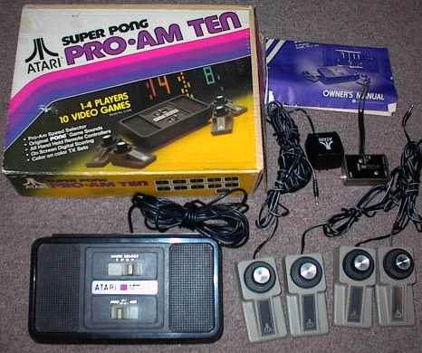 Atari C-202 Super Pong Pro-Am Ten (C-200 4 Player) [RN:6-7] [YR:77] [SC:US] [MC:US]